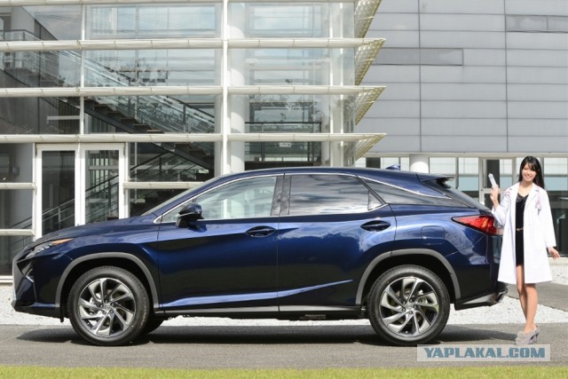 Новый Lexus RX промофото из Японии