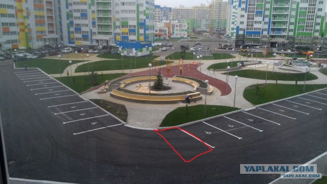 В Пензе все инвалиды? Или что случилось с внутридомовой парковкой