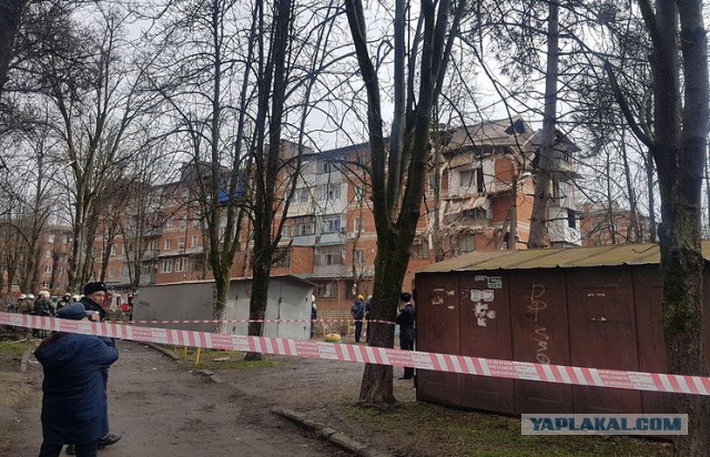 Взрыв прогремел в жилом доме в Краснодаре