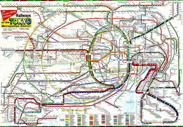 15 самых сложных схем метрополитена на нашей планете