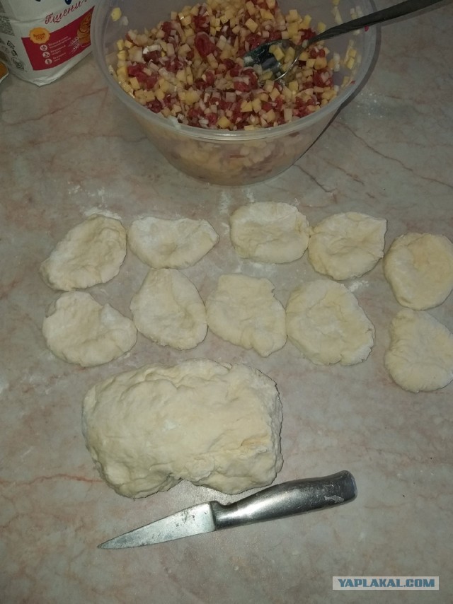 Эчпочмак с горящим щаем!