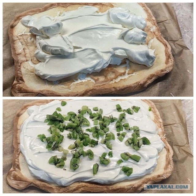 Рулет меренговый