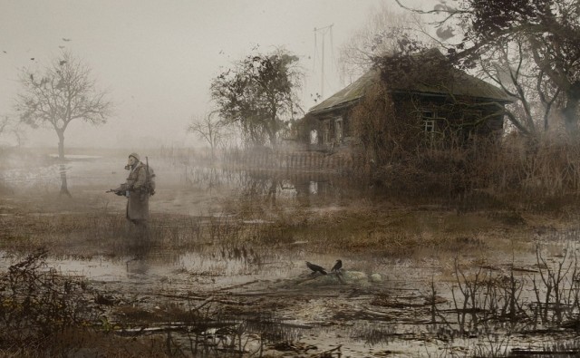 Восход солнца в Карелии