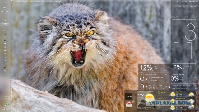 Оформление рабочего стола