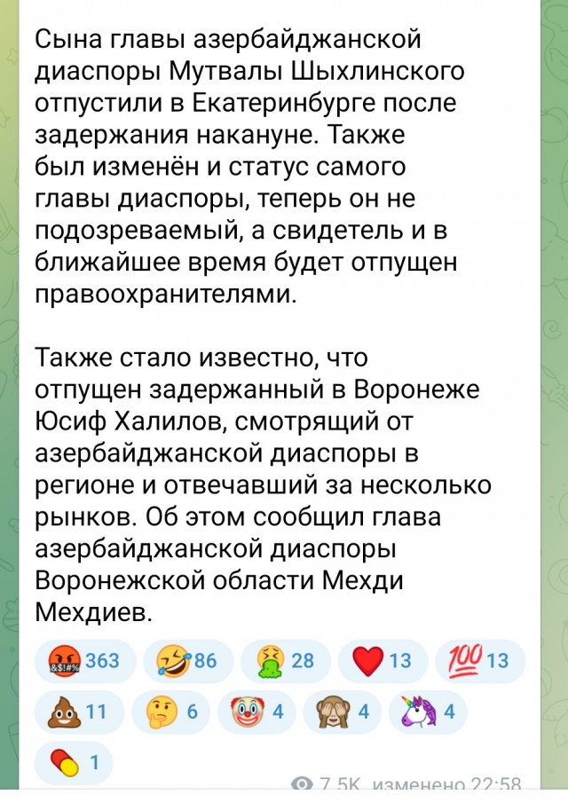 Клишас: диаспоры не могут диктовать государству свои правила