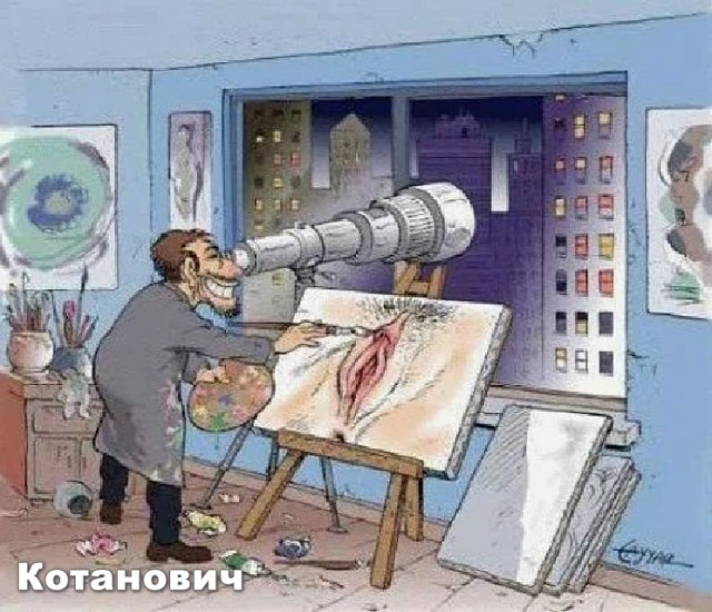 На вернисаже как-то раз....