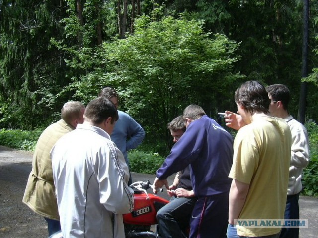 Любитель нерабочей мототехники. GSX-R 400