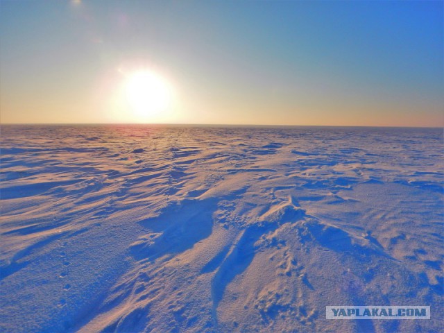 Через льды на Ямал, или Как утопить машину в ледокольном следе.