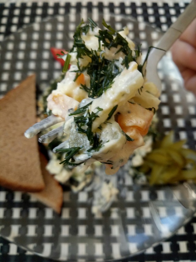 Мясной оливьед - мне понравилось