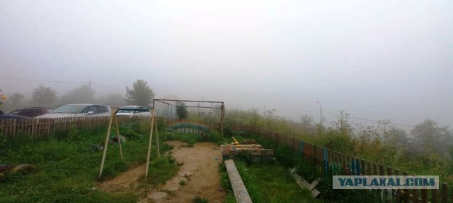 Работа пожарного вертолета в Калифорнии