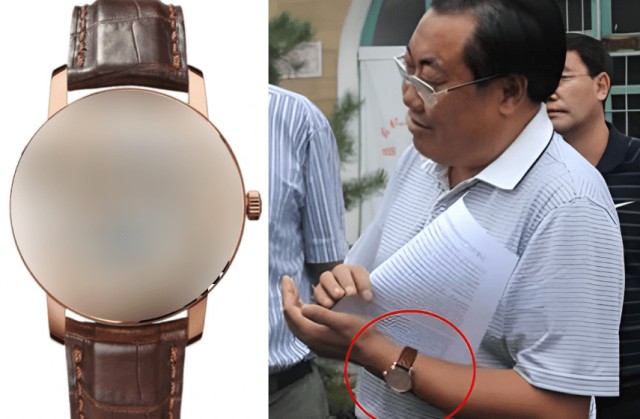 Наручные часы, за ношение которых китайского чиновника посадили в тюрьму на 14 лет