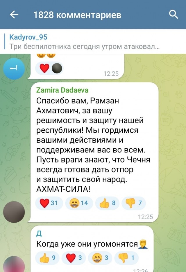 Неизвестные дроны атакуют Грозный