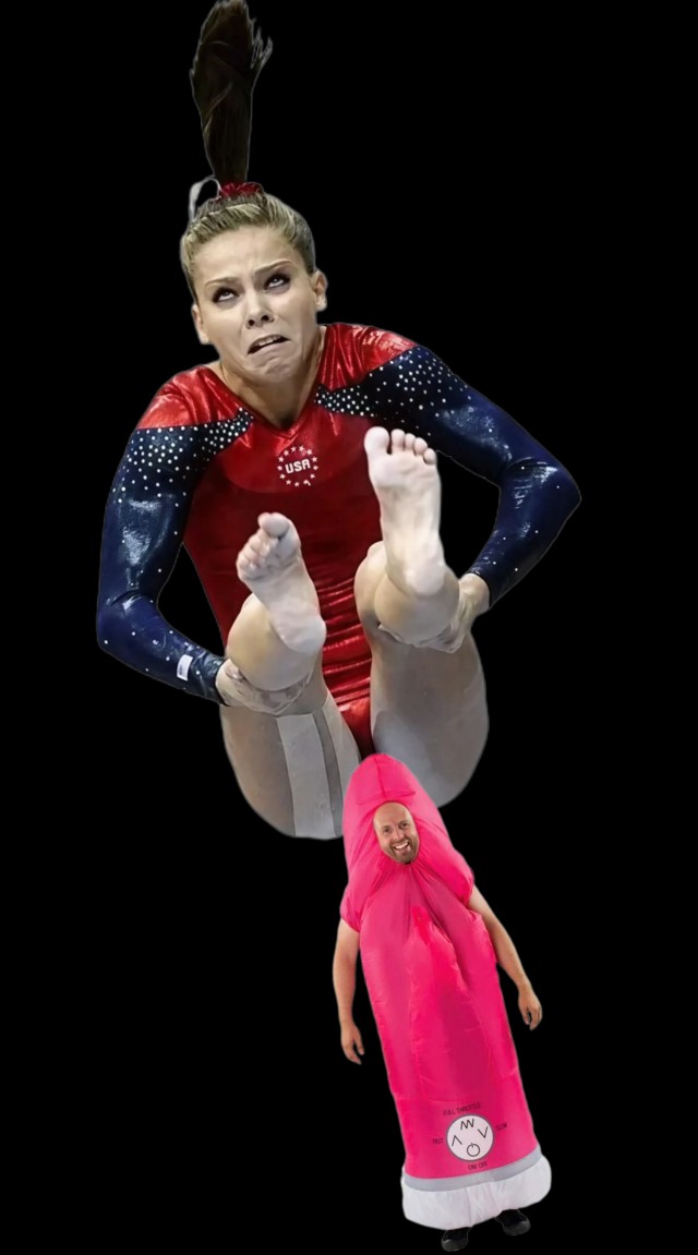 Фотожаба Гимнасточка