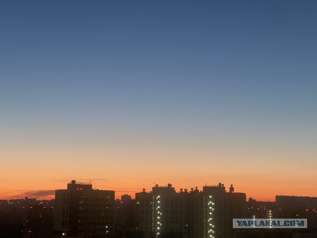 Утро начинается с рассвета...