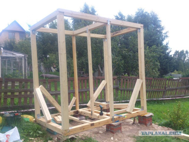 О том как душ на даче запилил!