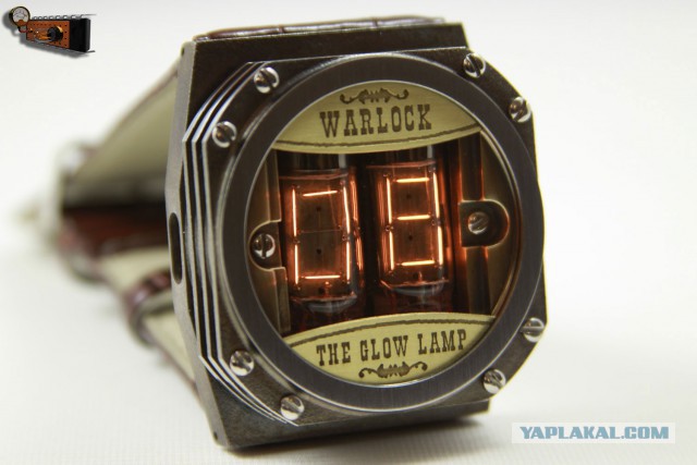 Наручные часы на накальных индикаторах "Warlock"