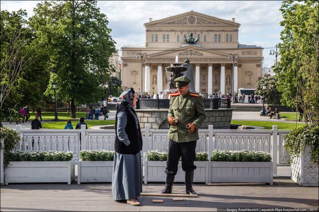 Что происходит сейчас на улицах Москвы