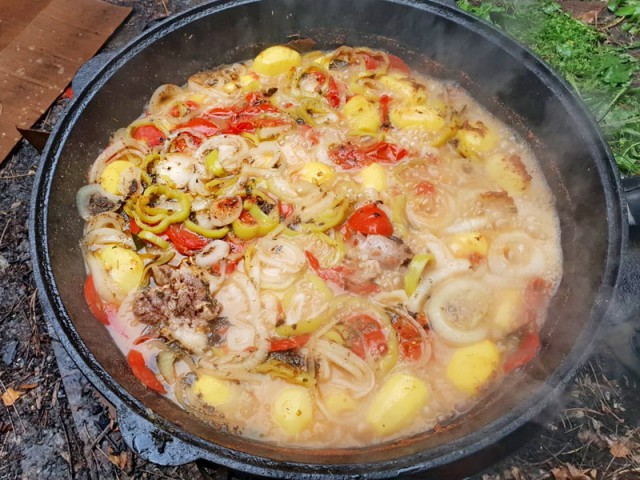 Блюда для казана, на природе и свежем воздухе