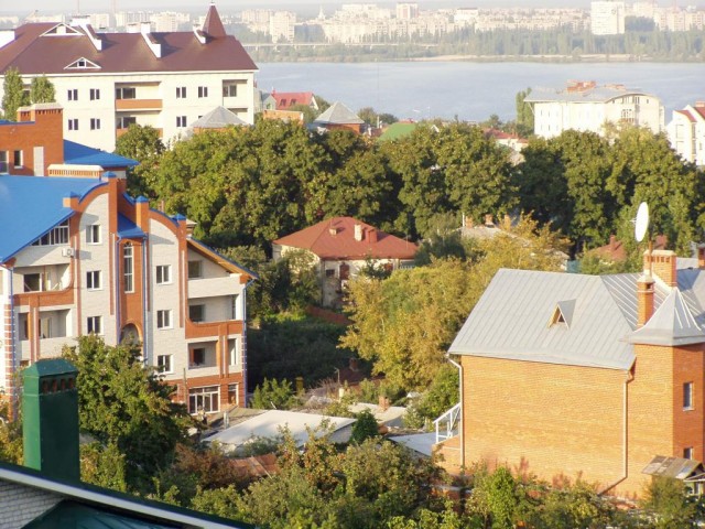 Отсыпка склона коттеджами