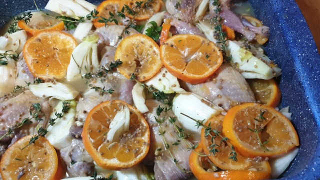 #ДРКулинарии2021, Курица в клементинах