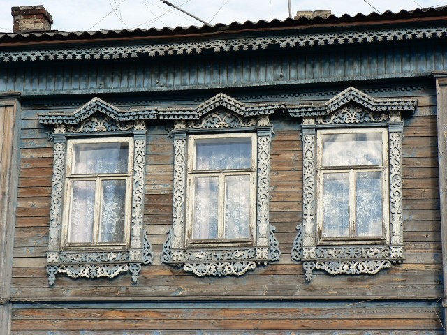 г.Семёнов. Наличники на окна (82 фото)