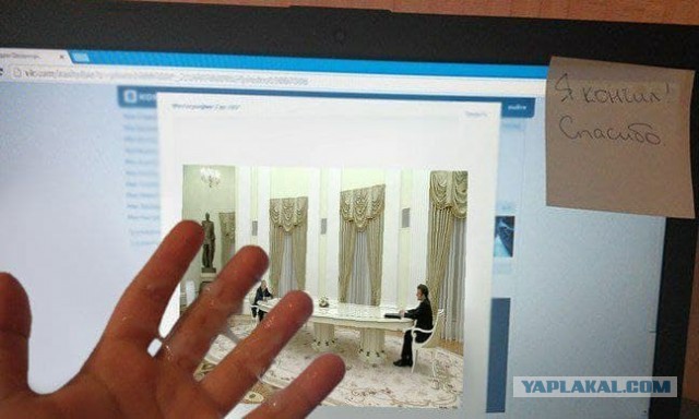 Встреча Путина и Макрона