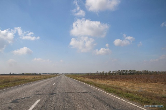 Дорога Астрахань — Элиста, 300км странного мира.