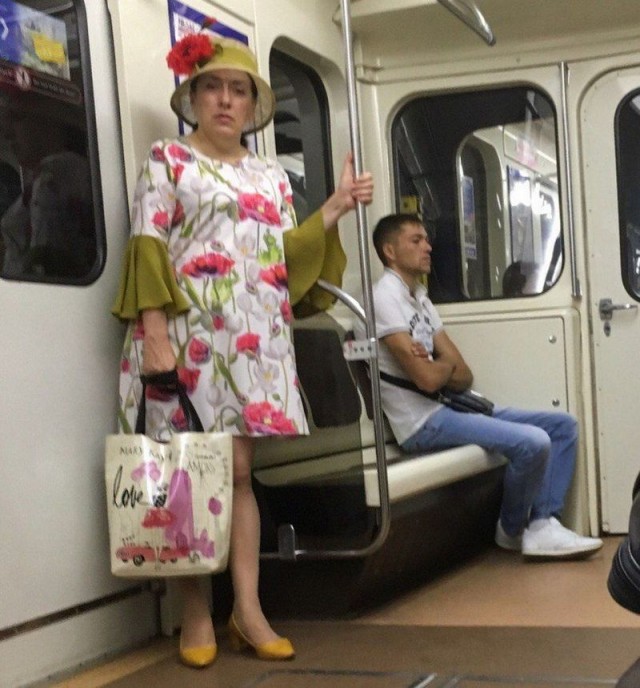 Модники из нашего метро