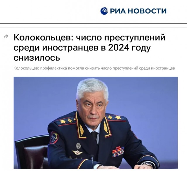 СК: с начала 2024 года в стране в 3 раза выросло кол-во преступлений, совершенных мигрантами