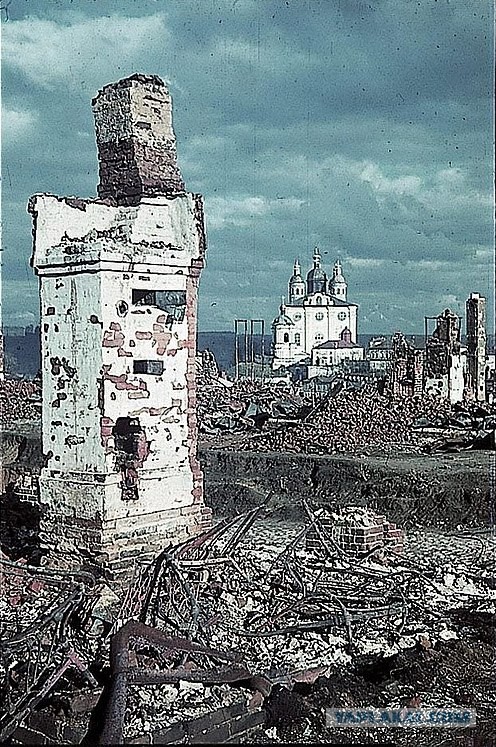 Фотоотчёт немецкого оккупанта