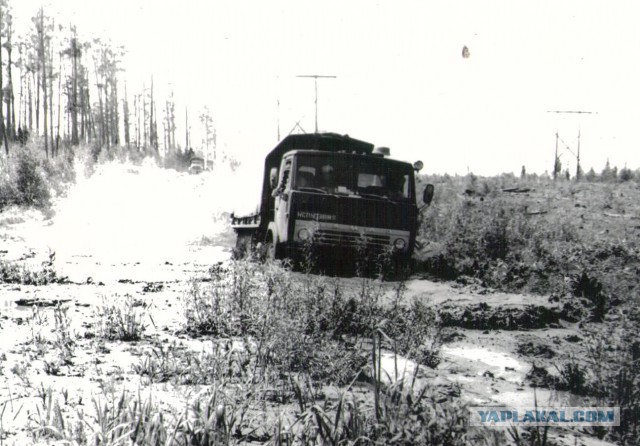 Автопробег грузовиков КАМАЗ 1978 год.