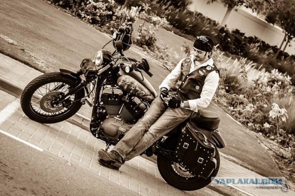 Обращение жены байкера