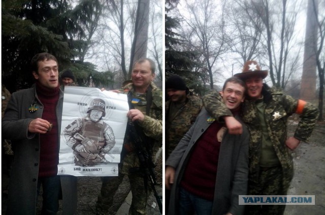 Русофоб Пашинин,воевавший в АТО вернулся в московский  театр