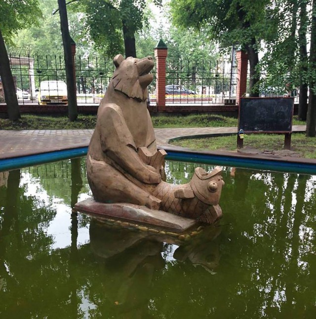 У форели кормёжка!