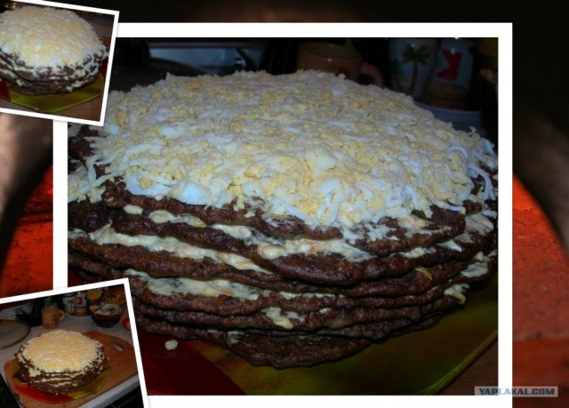 Печеночный торт