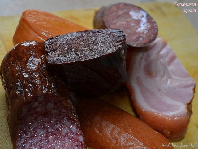 Астурийская фабада из Лигурии....