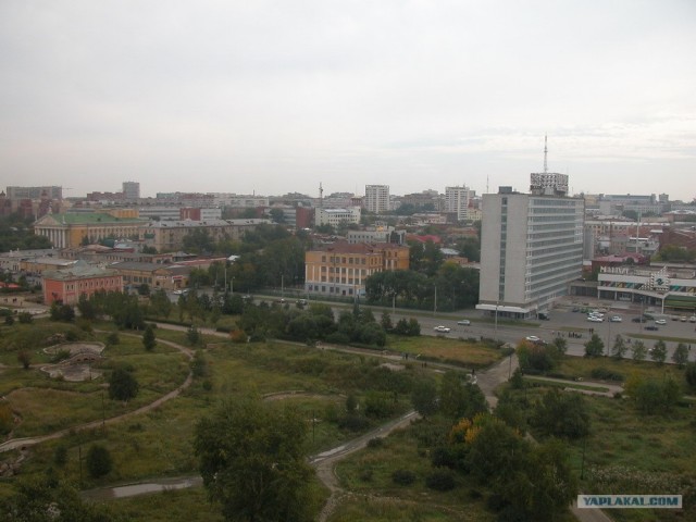 Челябинск с вертолета