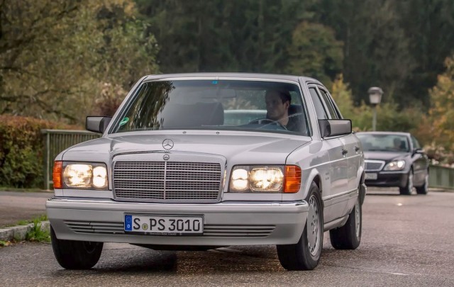 45 лет Mercedes-Benz W126