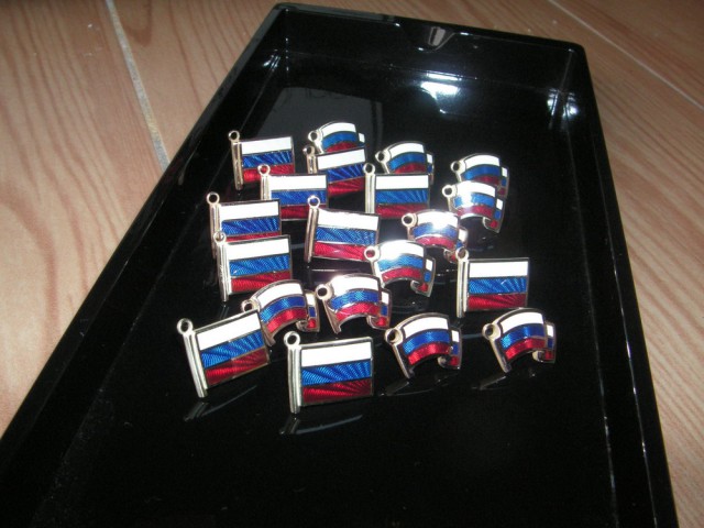 Эмалевый триколор