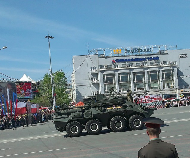 Парад Победы в Новосибирске
