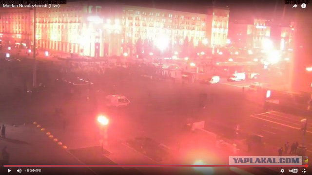 На майдане снова не спокойно
