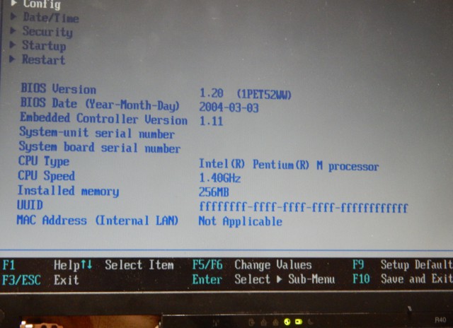 Варварский метод снятия пароля со старичка IBM