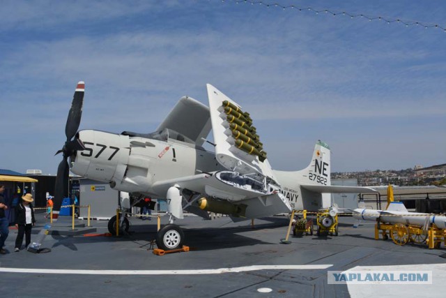 Экскурсия по авианосцу Midway CV-41