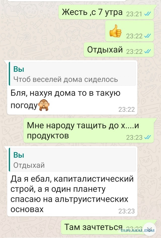 А давайте всё-таки побудем недельку дома, а?