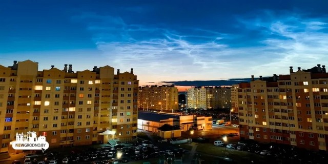 Серебристые облака сияют по всему миру