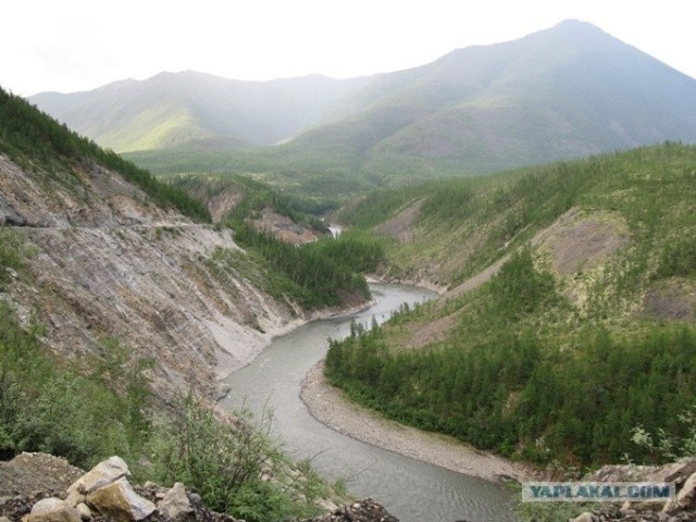 Дороги России:  автозимник.