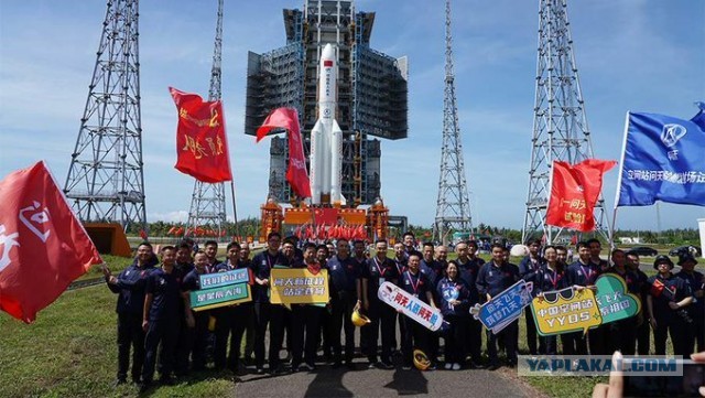 Китайская космическая станция "выросла" на 2-й, лабораторный модуль!