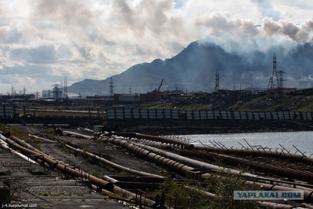 За Полярным кругом. Норильск. Тундра.