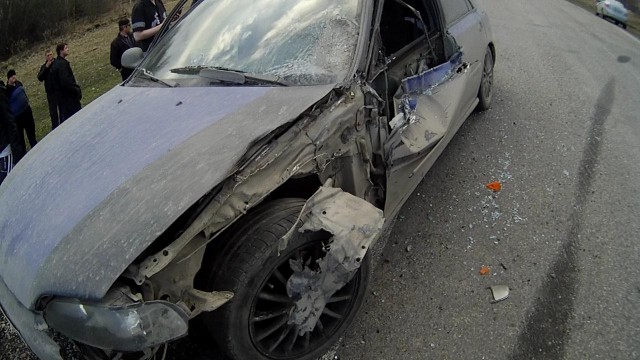 Пьяный водитель тягача спровоцировал ДТП ...