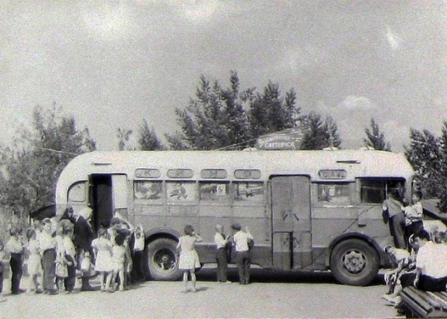 Автомобильный пост. Траспорт СССР